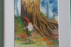 Wichtel Aquarell